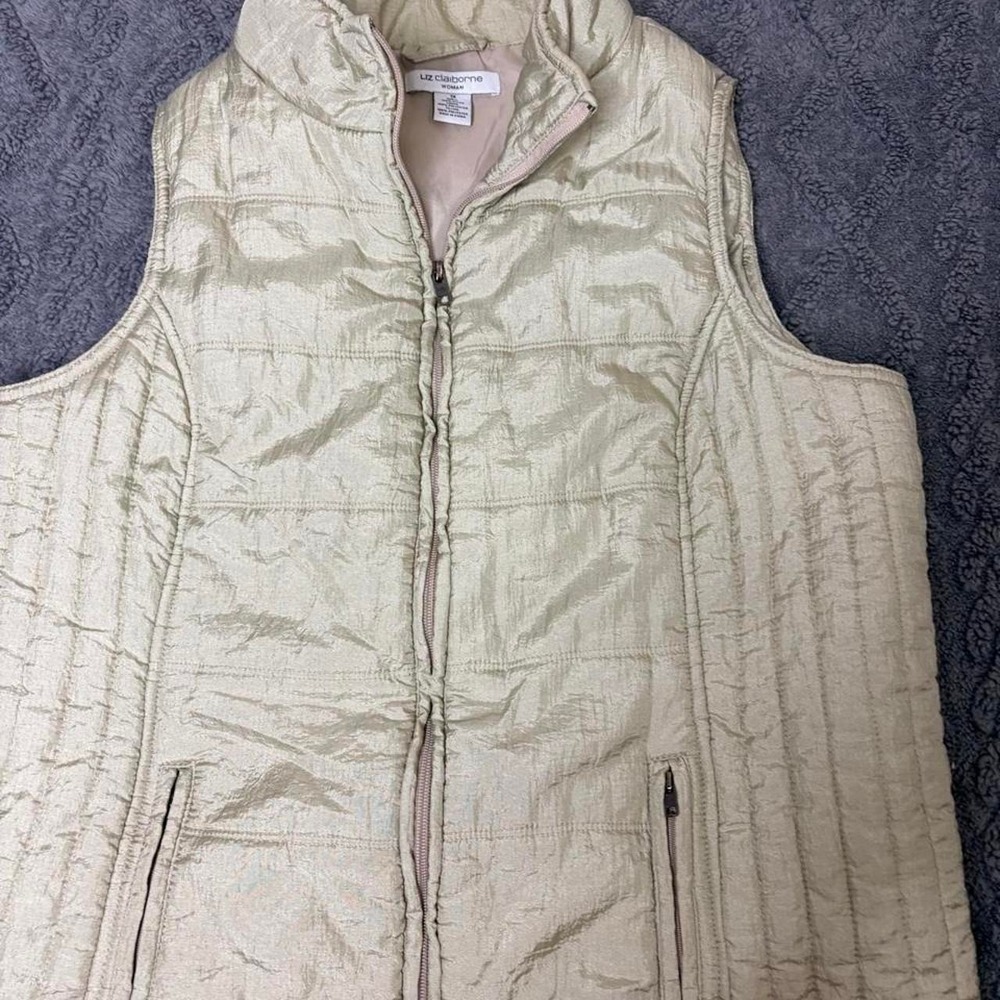 Liz Claiborne Quilted Vest